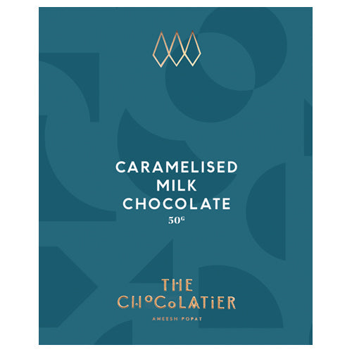 The Chocolatier Caramelised Milk Chocolate Bar 50g by The Chocolatier - The Pop Up Deli
