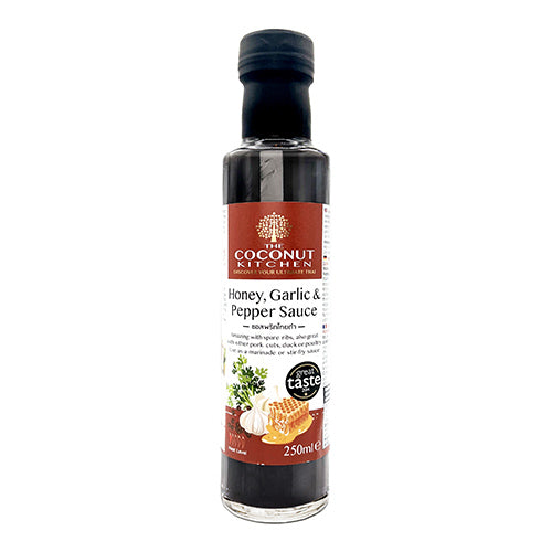 The Coconut Kitchen Honey, Garlic and Pepper Sauce 250ml [WHOLE CASE] by The Coconut Kitchen - The Pop Up Deli