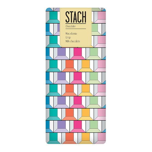 Stach Macadamia Crisp Milk Chocolate [WHOLE CASE] by Stach - The Pop Up Deli