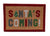 Santa's Coming' Doormat