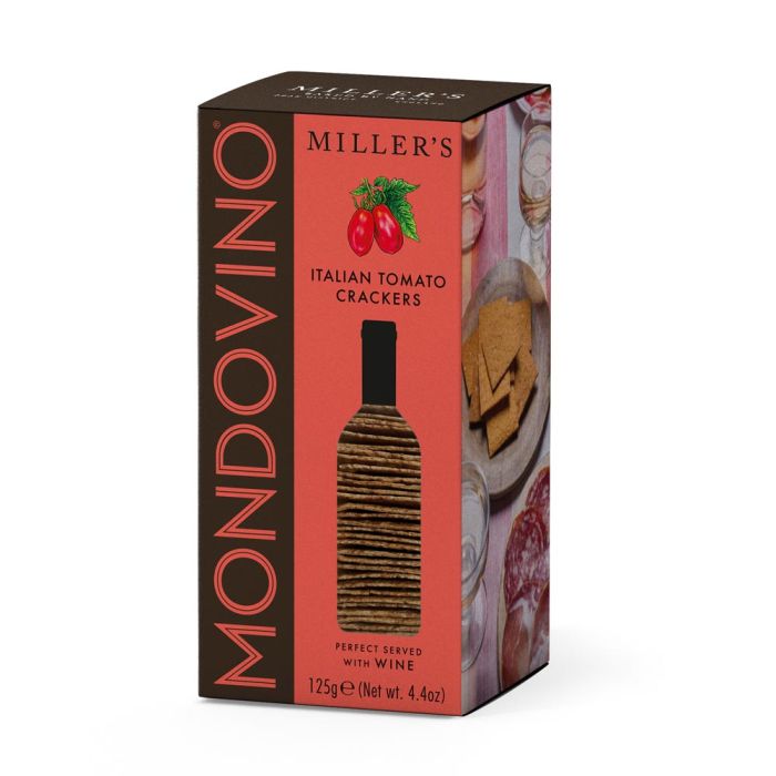 Miller's Mondovino Italian Tomato Crackers [WHOLE CASE]