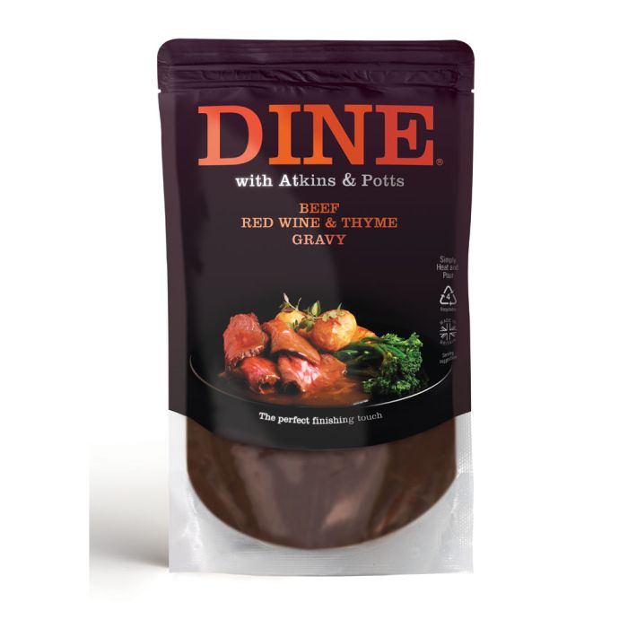 Atkins and Potts Beef Gravy with Red Wine and Thyme [WHOLE CASE] by Atkins & Potts - The Pop Up Deli