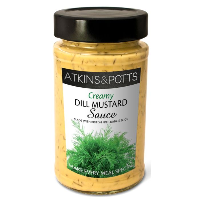 Atkins & Potts Dill Mustard Sauce [WHOLE CASE] by Atkins & Potts - The Pop Up Deli