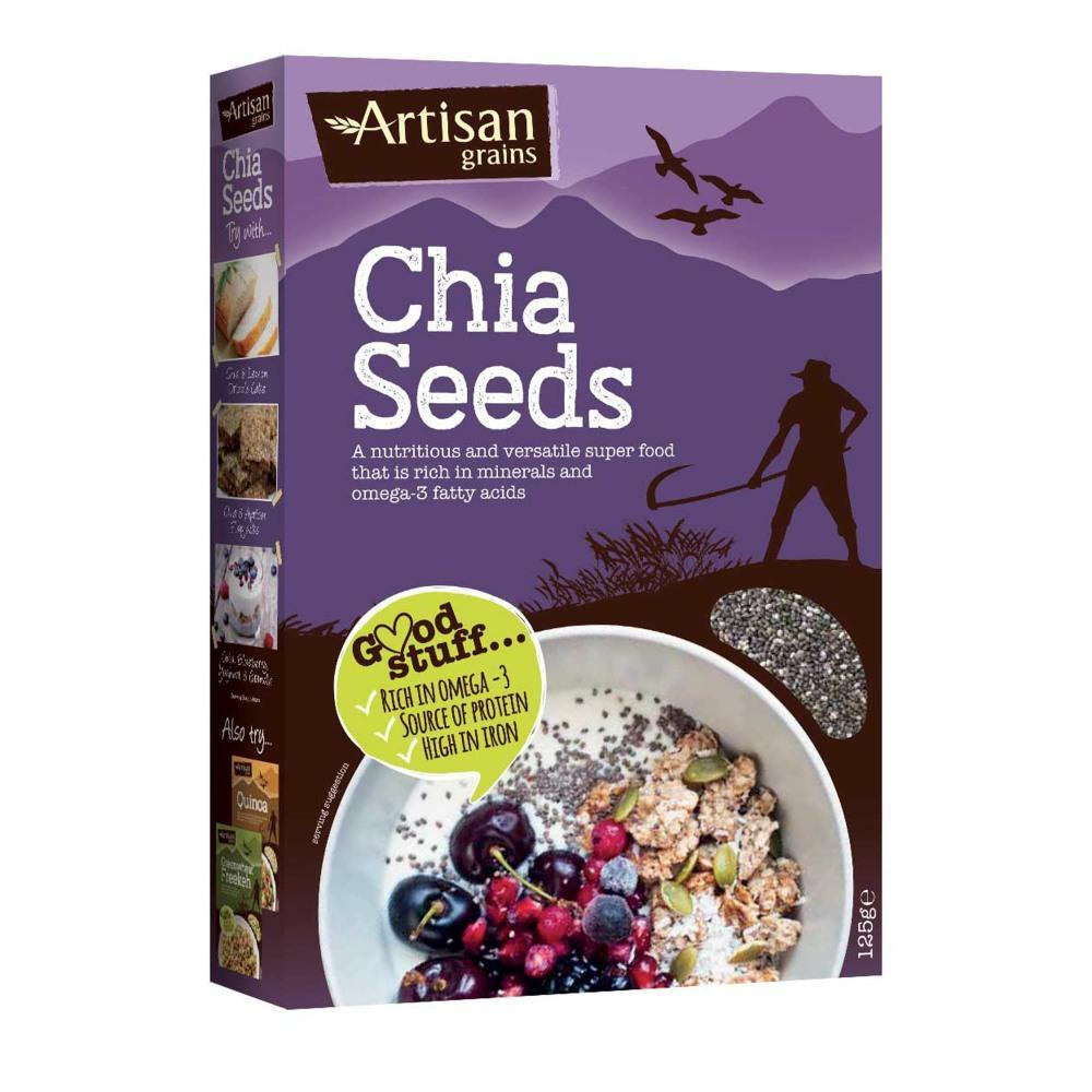 Artisan Grains Chia Seeds (125g)