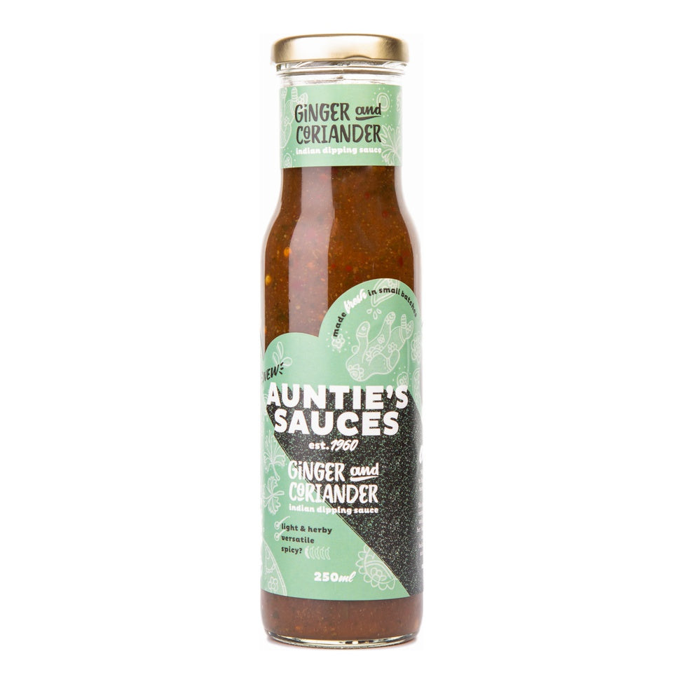 Auntie's Sauces Ginger and Coriander [WHOLE CASE] by Auntie's Sauces - The Pop Up Deli