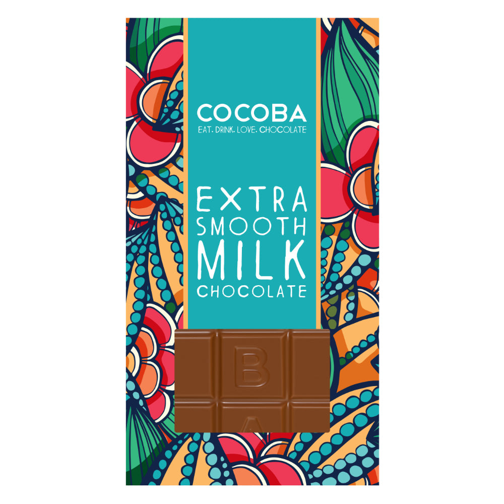 Cocoba Extra Smooth Milk Chocolate Bar (100g)