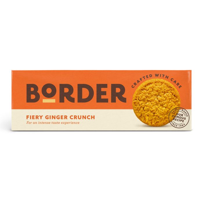 Border Biscuits Old Fashioned Ginger Crunch [WHOLE CASE] by Border Biscuits - The Pop Up Deli