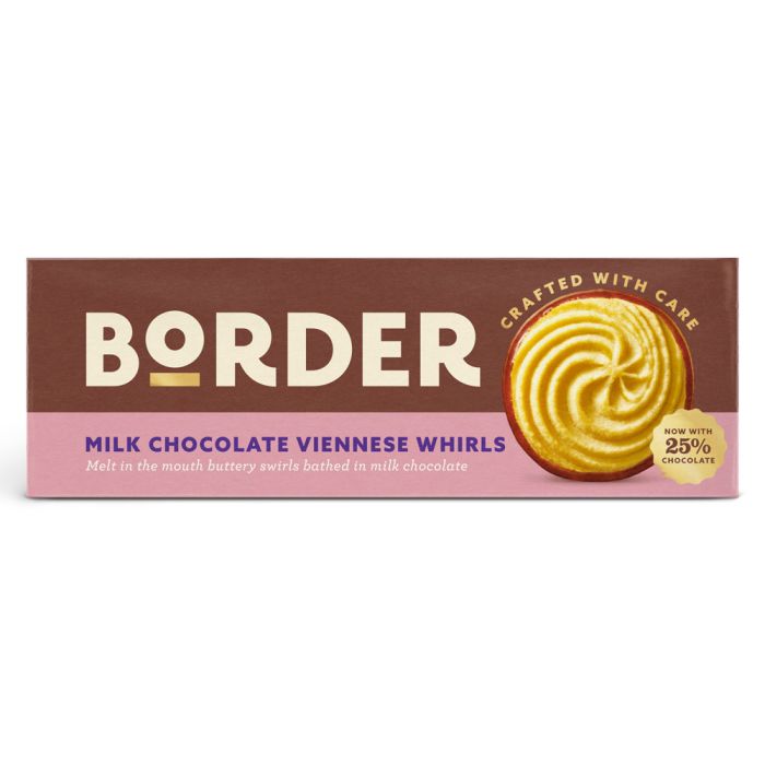 Border Biscuits Light & Chocolatey Viennese Whirls [WHOLE CASE] by Border Biscuits - The Pop Up Deli
