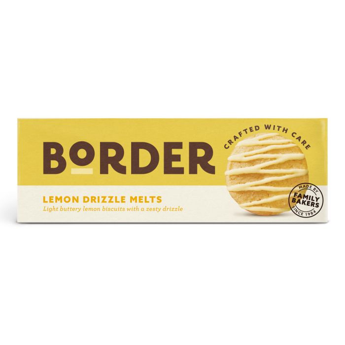 Border Biscuits Lemon Drizzle Melts [WHOLE CASE] by Border Biscuits - The Pop Up Deli