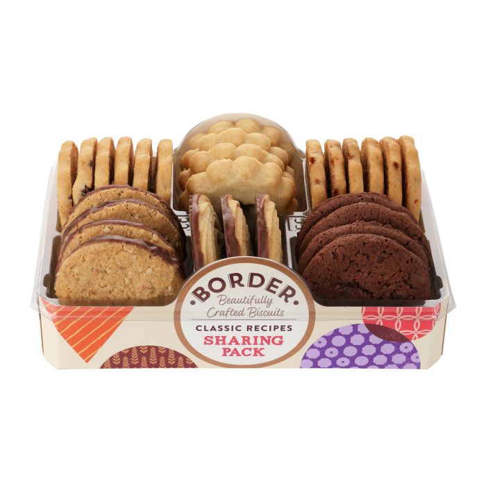 Border Biscuits Sharing Pack 400g [WHOLE CASE] by Border Biscuits - The Pop Up Deli