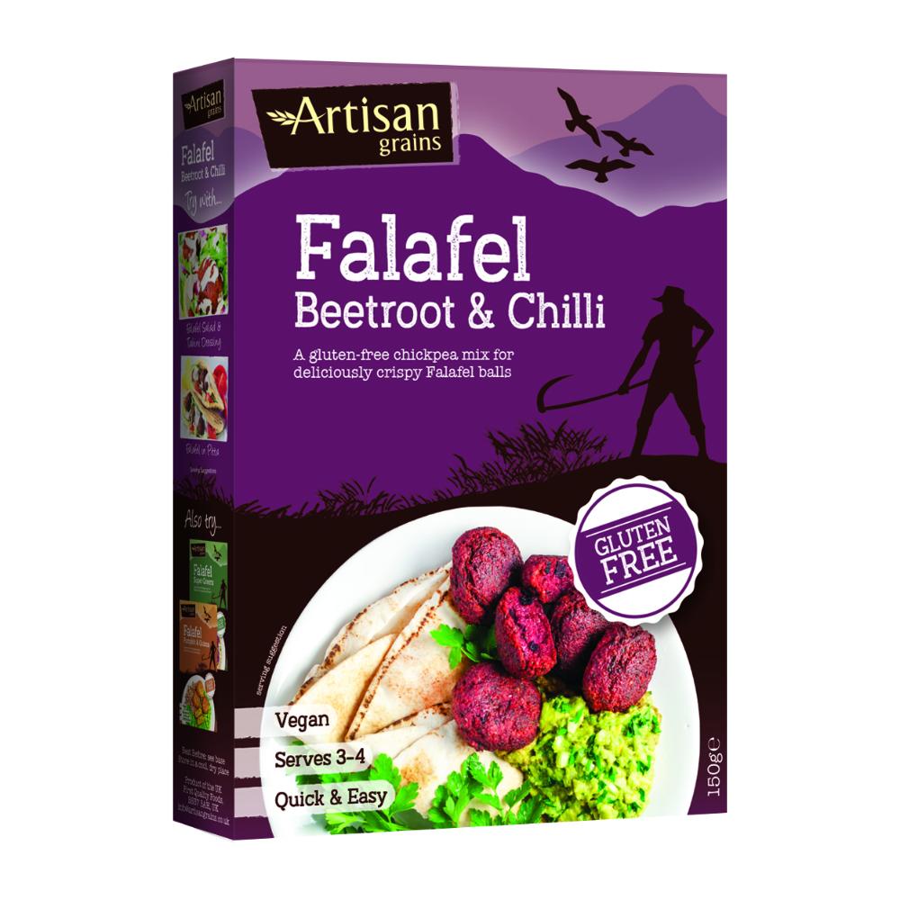 Artisan Grains Beetroot & Chilli Falafel (150g)