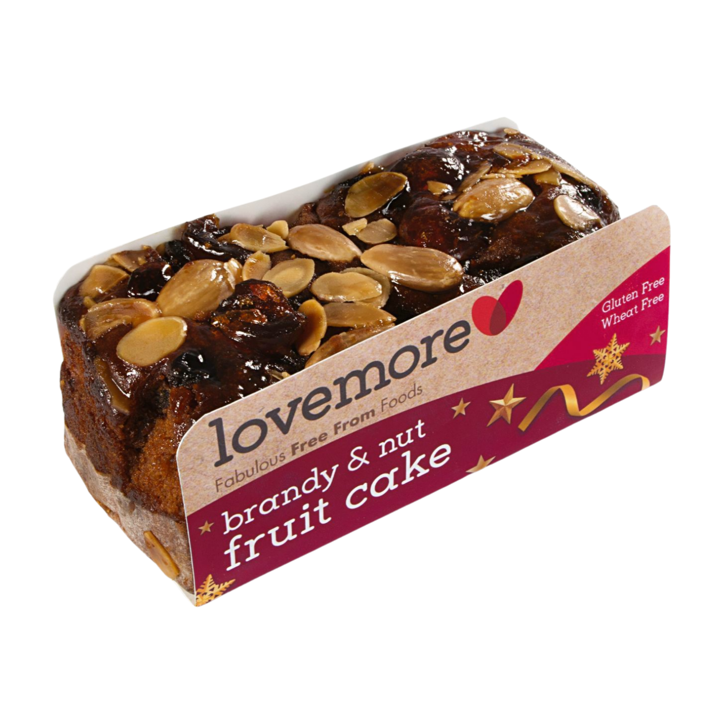 Lovemore Gluten Free Brandy & Nut Fruit Cake (280g)