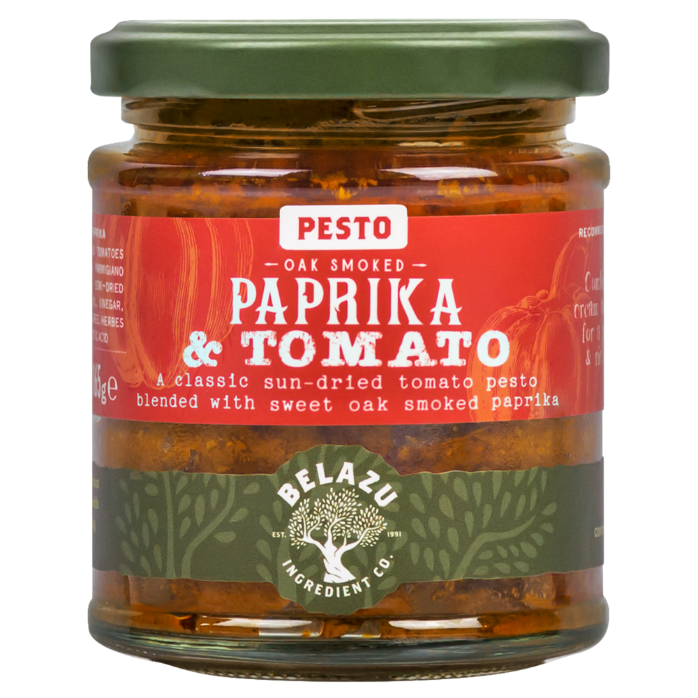 Belazu Oak Smoked Paprika & Tomato Pesto (165g)