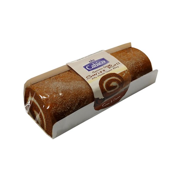 Cabico Chocolate Swiss Roll [WHOLE CASE]