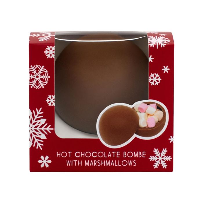 Cocoba Christmas Hot Chocolate Bombe in a Box (Single) [WHOLE CASE]