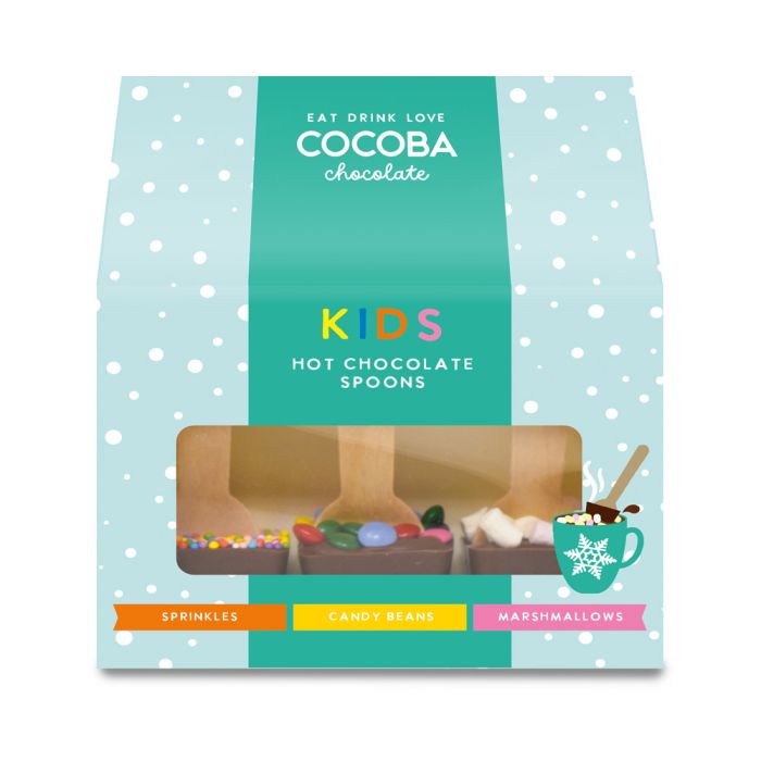 Cocoba Kids Hot Chocolate Spoon Set [WHOLE CASE]