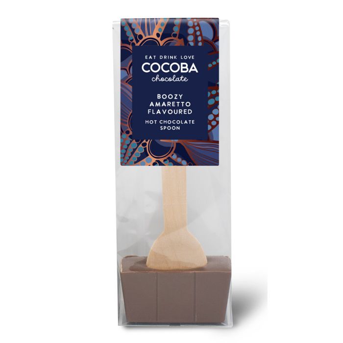 Cocoba Amaretto Flavoured Milk Hot Chocolate Spoon [WHOLE CASE]