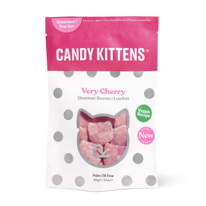Candy Kittens Very Cherry 145g [WHOLE CASE] by Candy Kittens - The Pop Up Deli