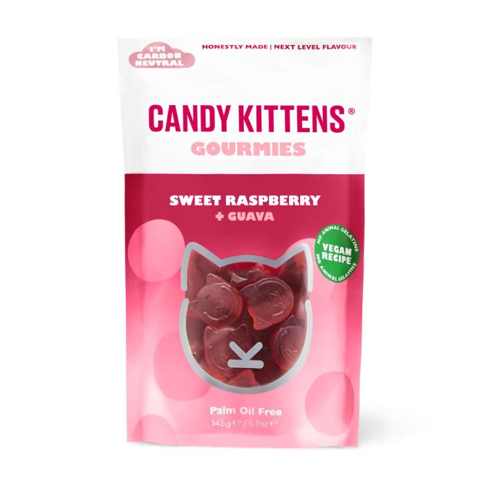 Candy Kittens Sweet Raspberry & Guava 145g [WHOLE CASE] by Candy Kittens - The Pop Up Deli