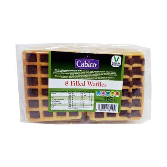 Cabico 8 Chocolate Waffles [WHOLE CASE] by Cabico - The Pop Up Deli