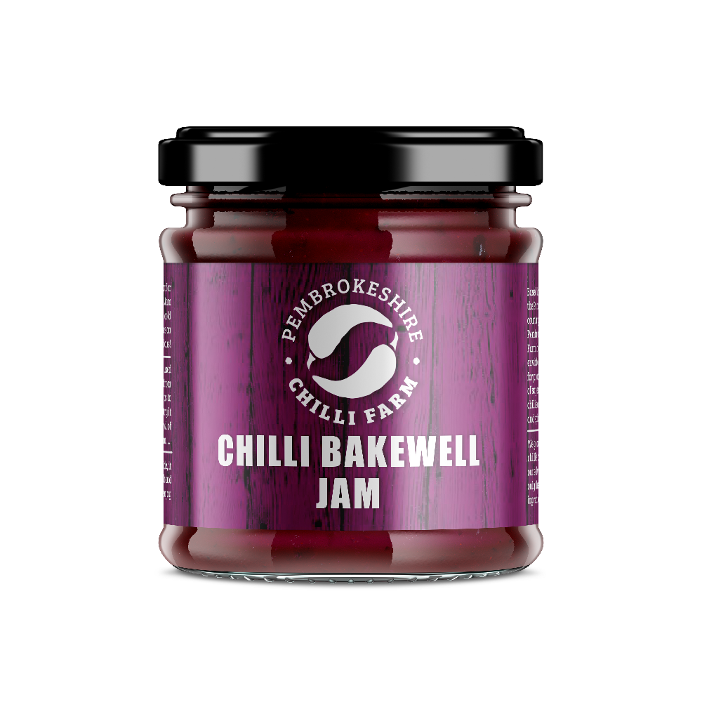 Pembrokeshire Chilli Farm Chilli Bakewell Jam (227g)