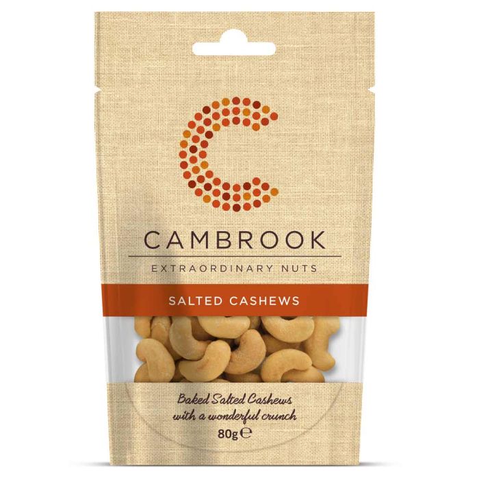 Cambrook Baked & Salted Cashews [WHOLE CASE] by Cambrook - The Pop Up Deli