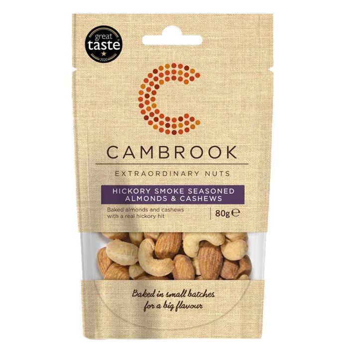 Cambrook Hickory Smoke Seasoned Almonds & Cashews [WHOLE CASE] by Cambrook - The Pop Up Deli