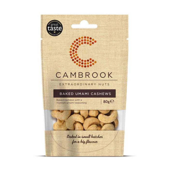 Cambrook Baked Umami Cashews [WHOLE CASE] by Cambrook - The Pop Up Deli