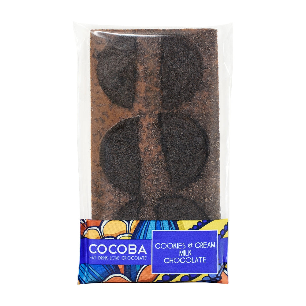 Cocoba Cookies & Cream Milk Chocolate (100g)