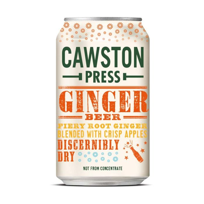 Cawston Press Sparkling Ginger Beer Singles [WHOLE CASE] by Cawston Press - The Pop Up Deli
