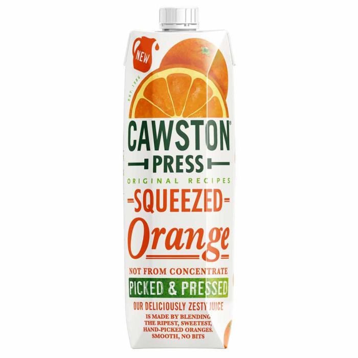 Cawston Press Squeezed Orange Juice 1L [WHOLE CASE]