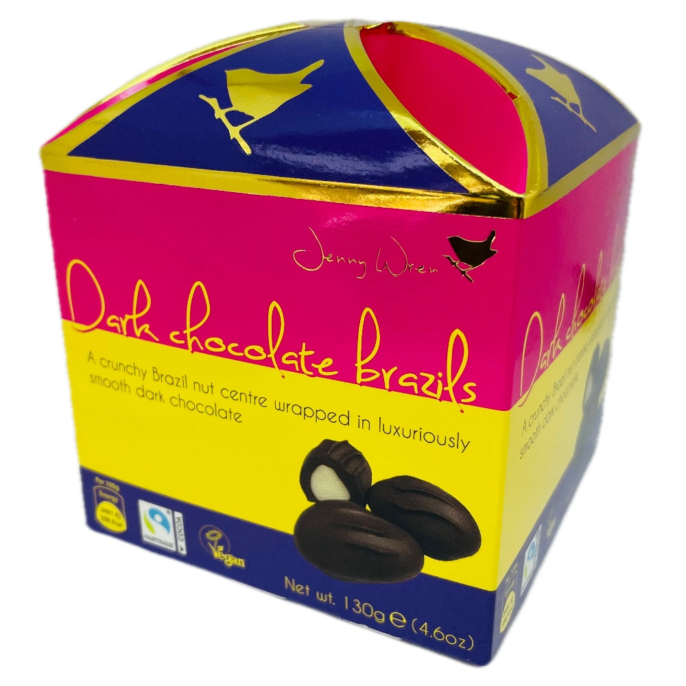 Jenny Wren Dark Chocolate Brazils (130g) by Jenny Wren - The Pop Up Deli