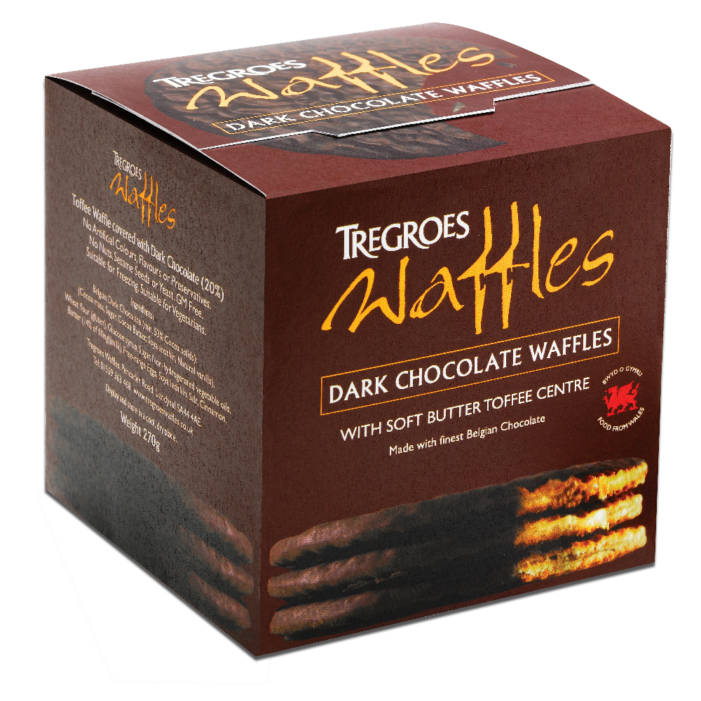 Tregroes Dark Chocolate Waffles (260g)