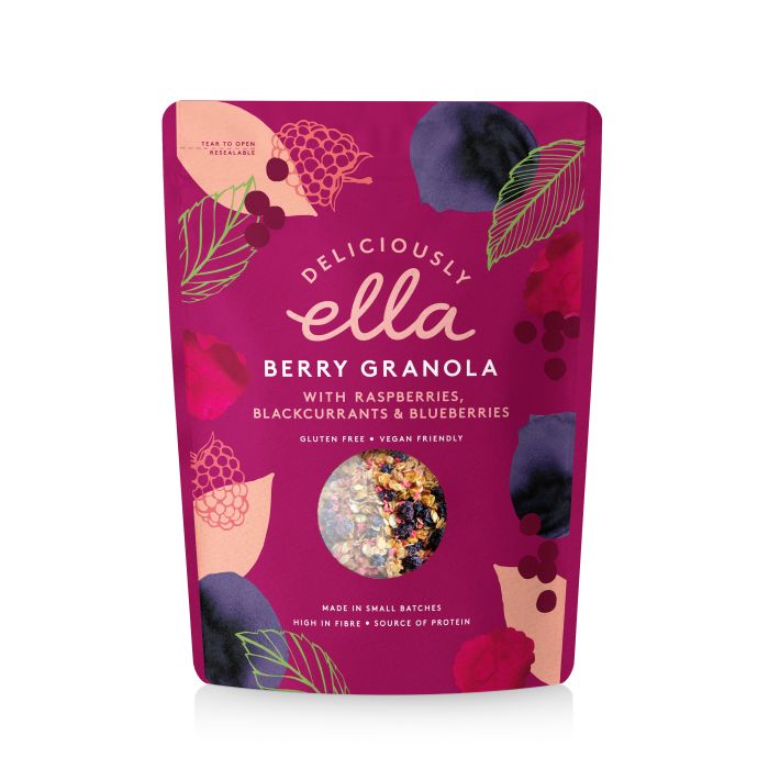 Deliciously Ella Berry Granola 400g [WHOLE CASE]
