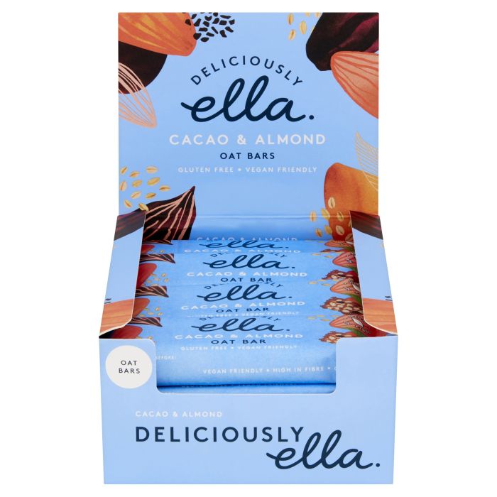 Deliciously Ella Cacao & Almond Oat Bar 50g  [WHOLE CASE]