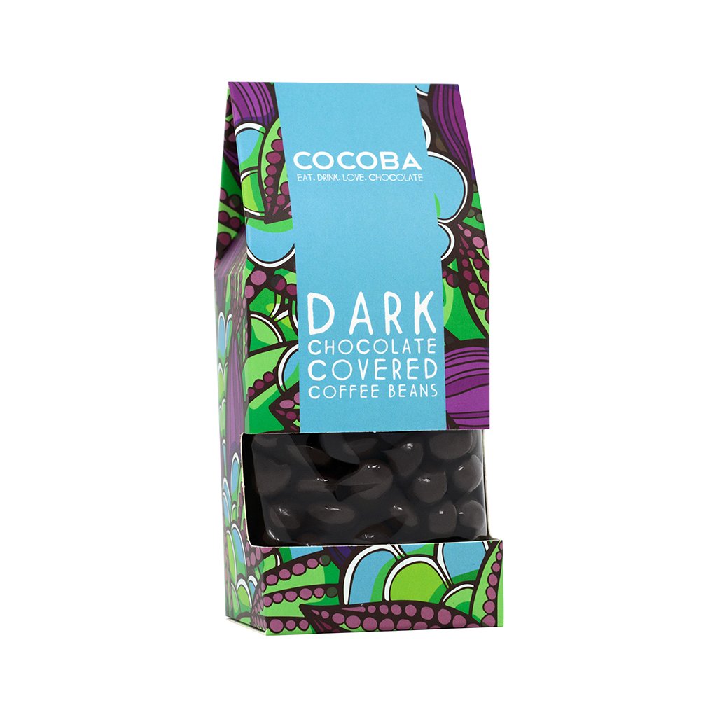 Cocoba Dark Chocolate Covered Coffee Beans (175g)