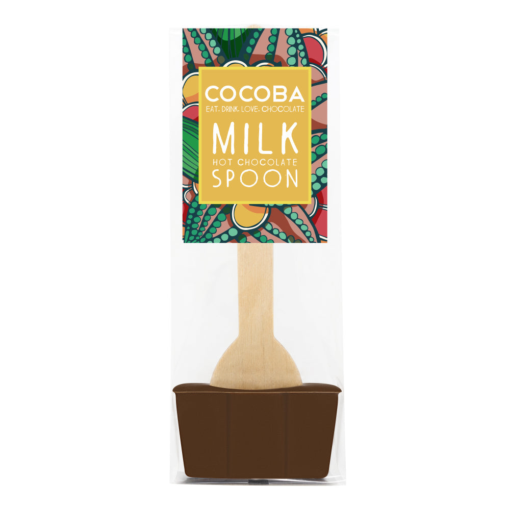 Cocoba Milk Hot Chocolate Spoon (50g) by Cocoba - The Pop Up Deli