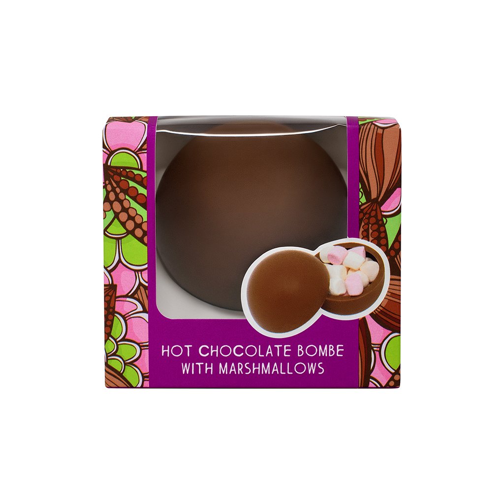 Cocoba Hot Chocolate Bombe with Marshmallows (50g)