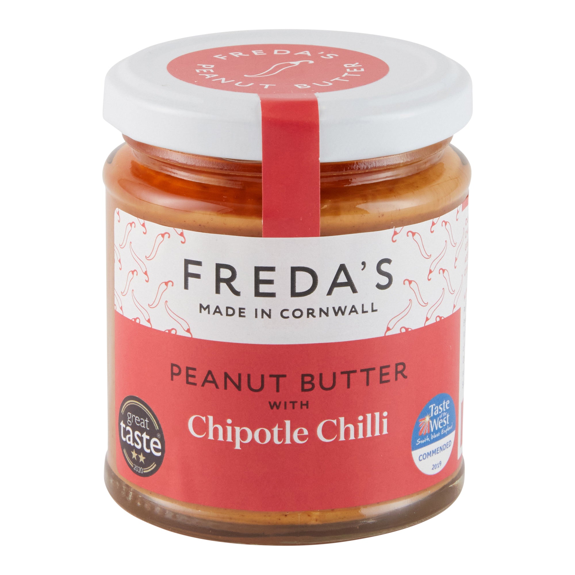 Freda's Chipotle Chilli Peanut Butter (180g)