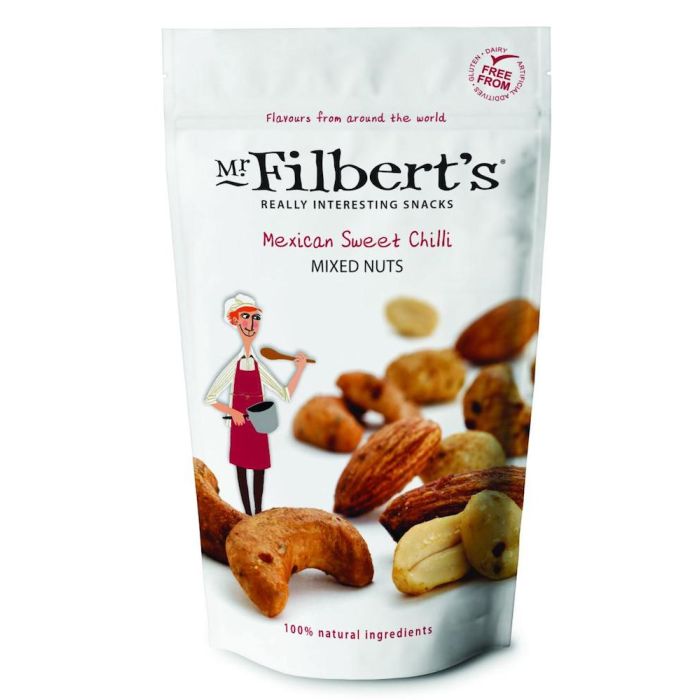 Mr Filberts Mexican Sweet Chilli Mixed Nuts [WHOLE CASE] by Mr Filbert's - The Pop Up Deli