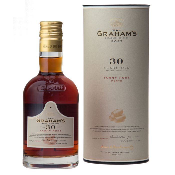 Graham's 30 Year Old Tawny Port Gift Tube 20cl [WHOLE CASE]