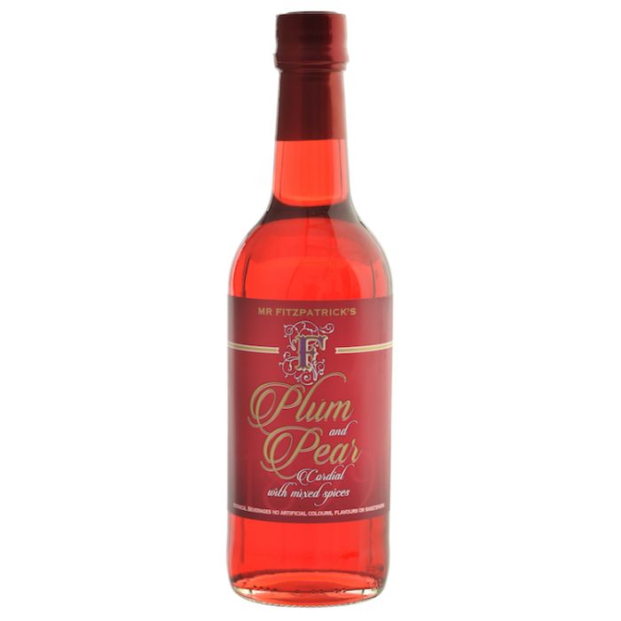 Mr Fitzpatrick's Plum, Pear & Mixed Spice Cordial [WHOLE CASE] by Mr Fitzpatrick's - The Pop Up Deli