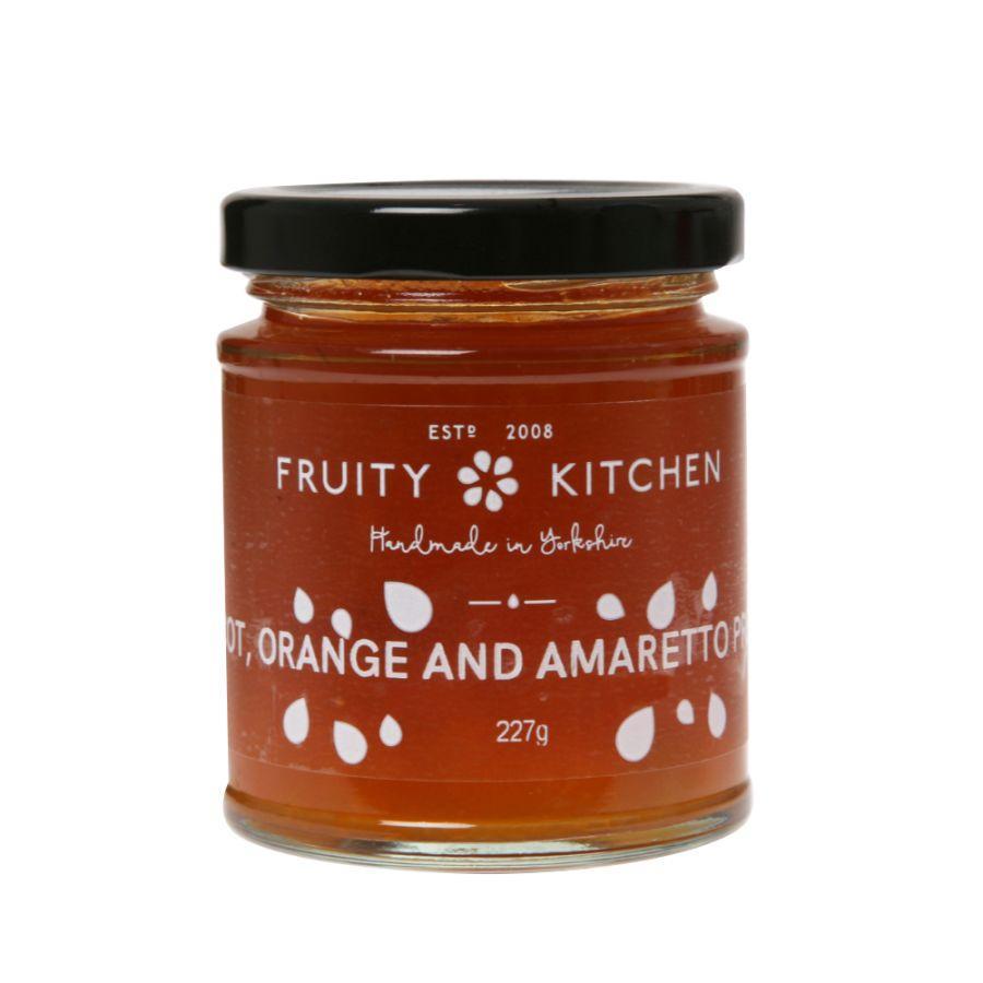 Fruity Kitchen Apricot, Orange & Amaretto Preserve (227g)