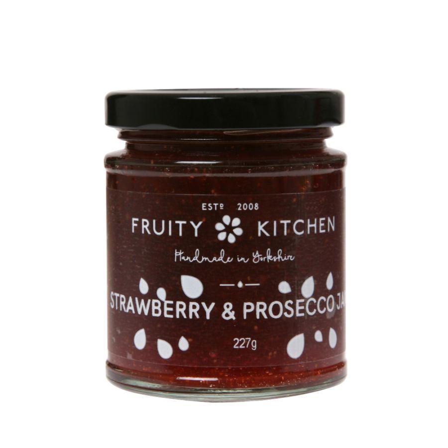Fruity Kitchen Strawberry & Prosecco Jam (227g)
