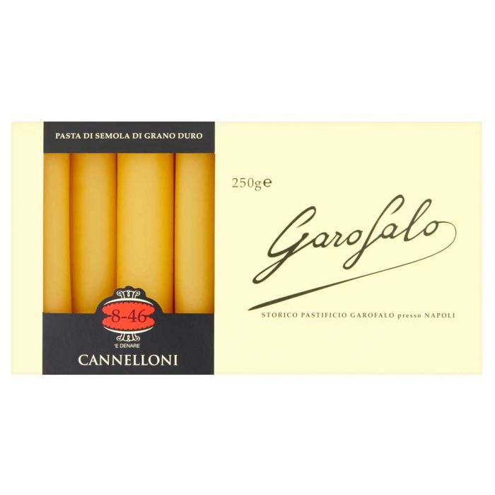 Garofalo Cannelloni Pasta [WHOLE CASE] by Garofalo - The Pop Up Deli