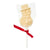 Cocoba White Chocolate Snowman Lollipop (20g) by Cocoba - The Pop Up Deli