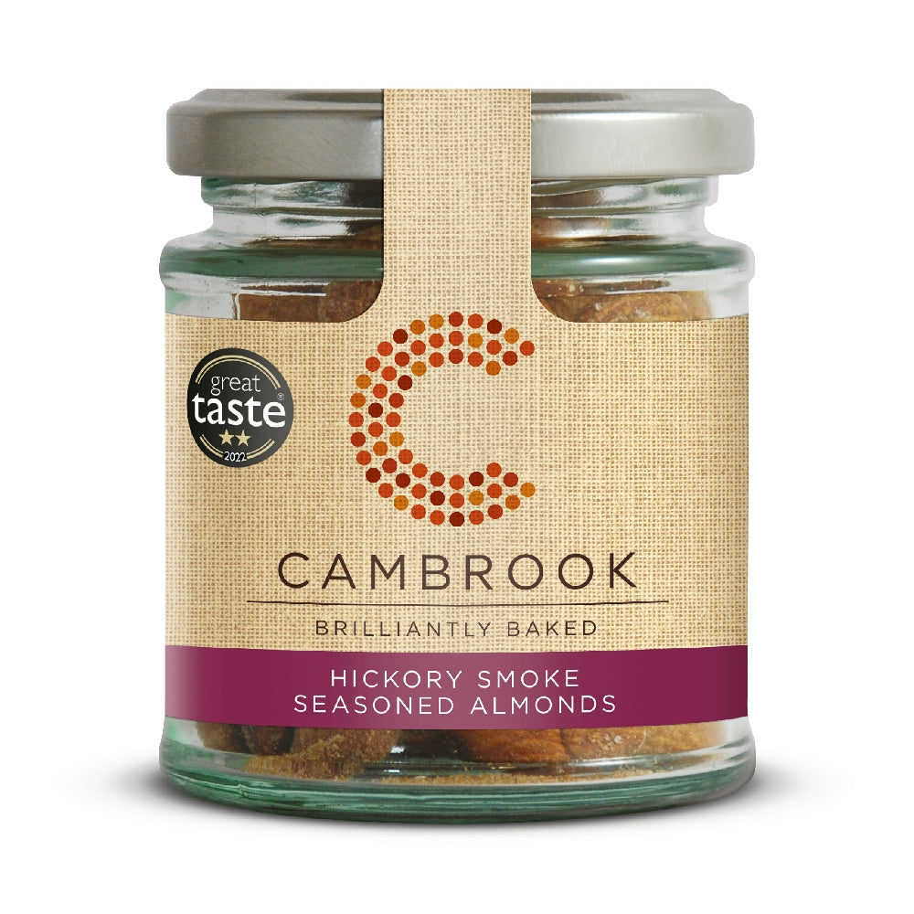 Cambrook Hickory Smoked Almonds Jar (95g)