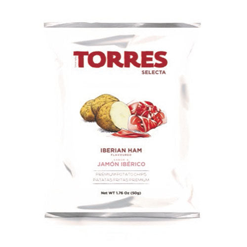 Torres Iberian Ham Crisps 50g [WHOLE CASE] by Torres - The Pop Up Deli