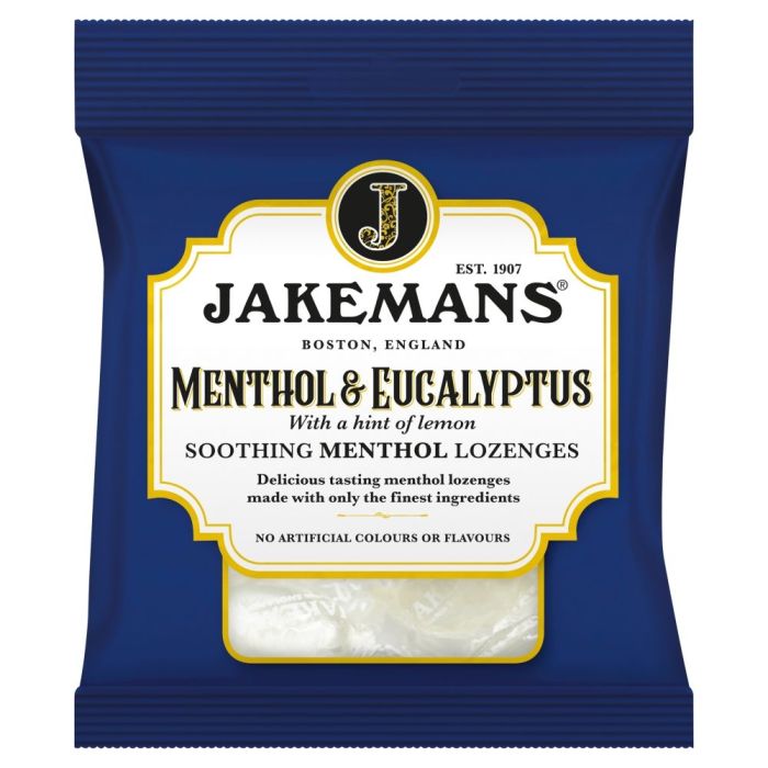 Jakemans Menthol & Eucalyptus 73g [WHOLE CASE]