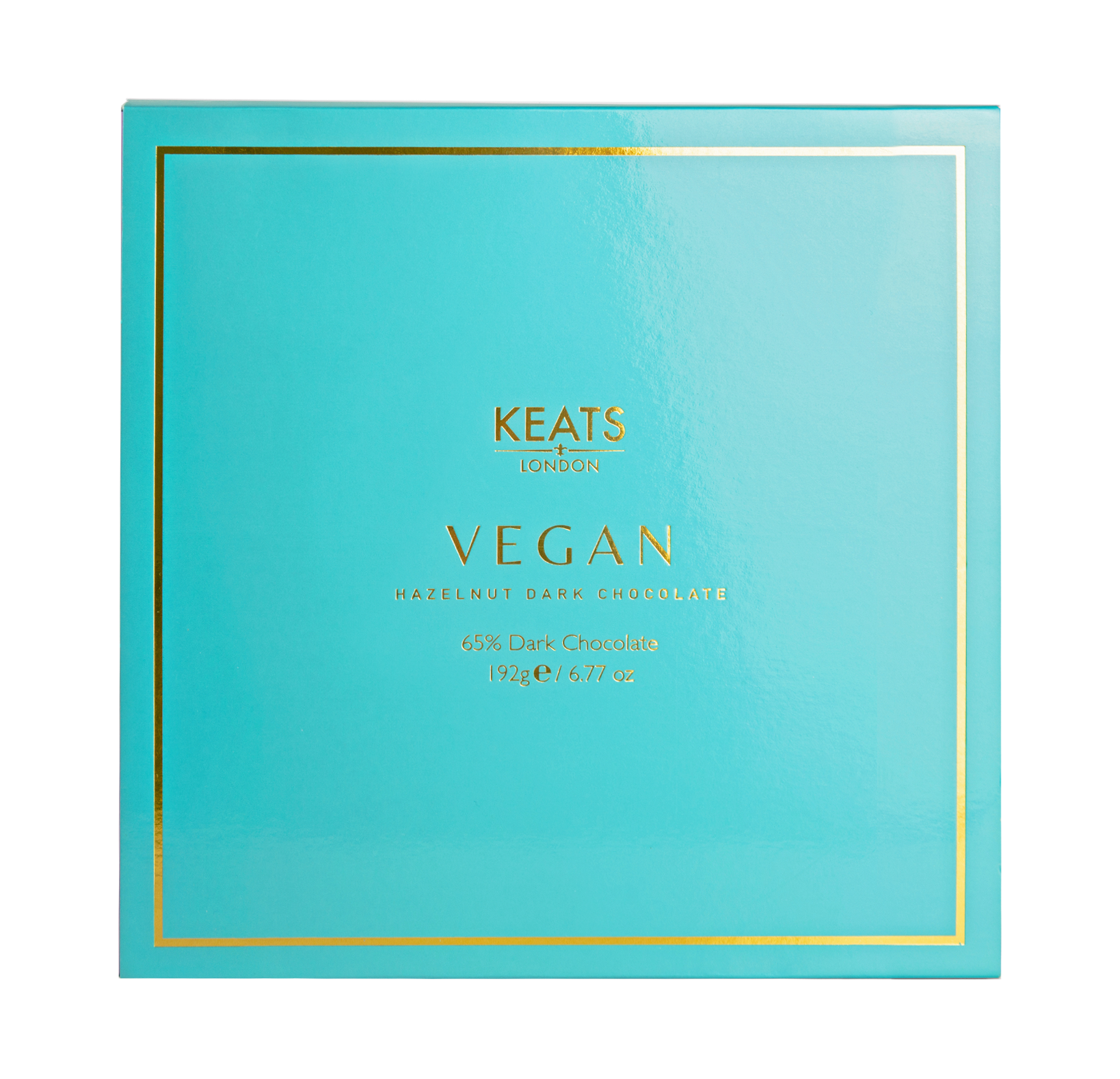 Keats 16 Piece Vegan Hazelnut Dark Chocolates (128g)